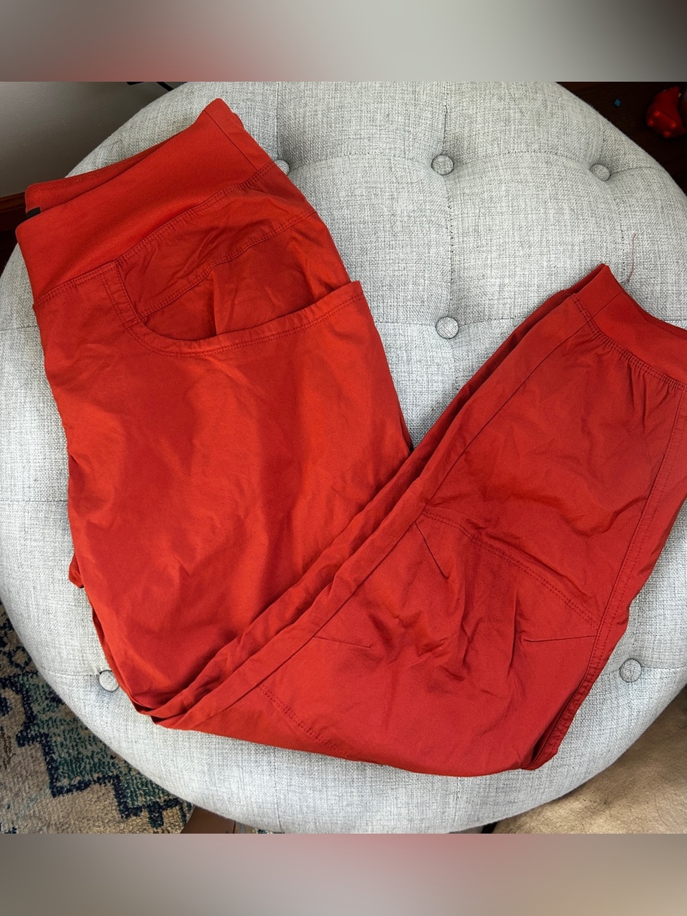 prAna Kanab Pants Women’s XL Rust Orange Climbing Hiking Joggers